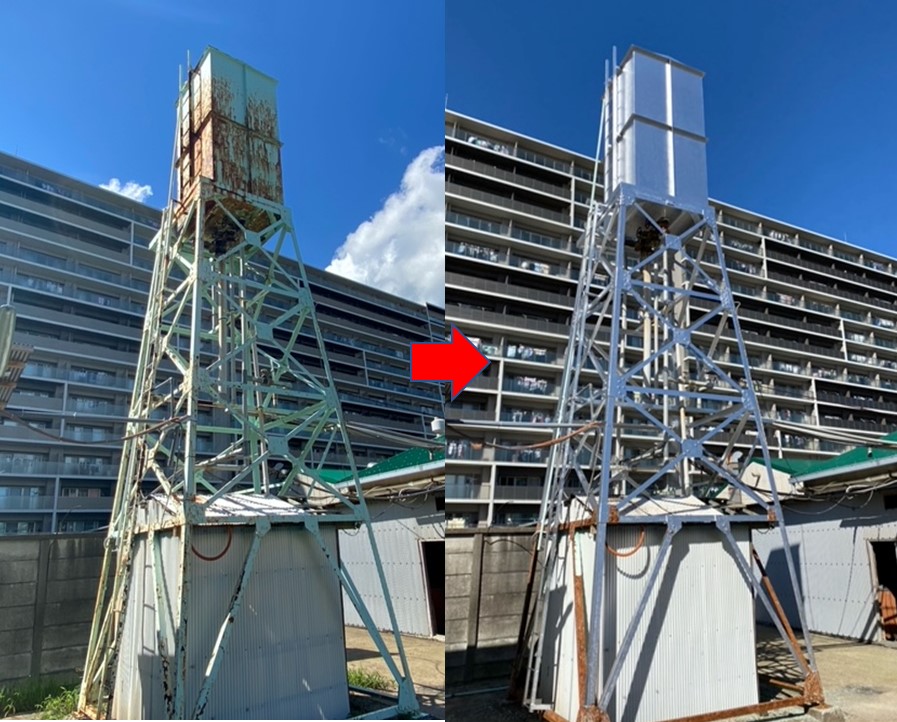 ペンキ塗り替え